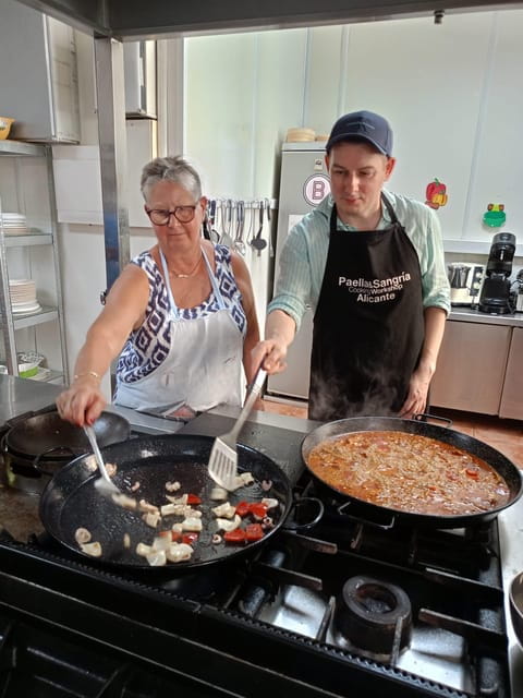 Alicante: Paella and Sangria Cooking Workshop - Cooking Session With Chef
