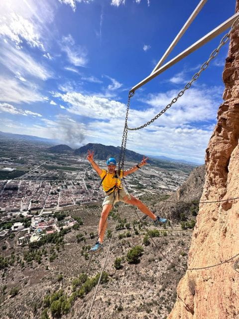 Alicante: Redovan Via Ferrata, family Climb - Key points / Takeaways