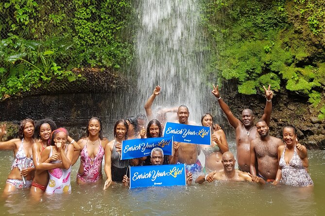 ALL INCLUSIVE St. Lucia Mud Baths, Waterfall & Tet Paul Trail - Soaking in Therapeutic Hot Springs