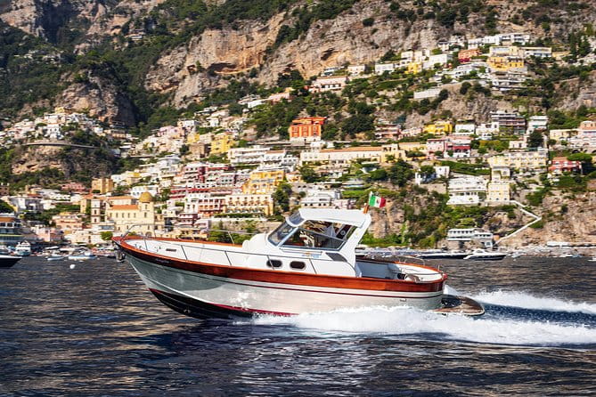 Amalfi Coast Boat Tour With Pickup from Sorrento Area Hotels - The Sum Up