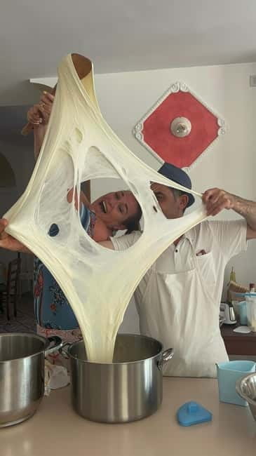 Amalfi Coast: Mozzarella, Pasta and Tiramisù Cooking Class - The Golden Moment: Savoring Your Creations with a View