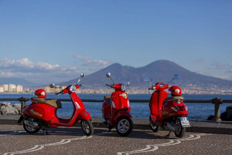 Amazing audioguided Vespa Tour of Naples - with driver - FAQ