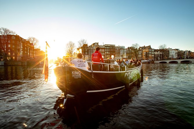 Amazing Open Boat Amsterdam Canal Cruise With Two Drinks Incl. - Included in the Experience