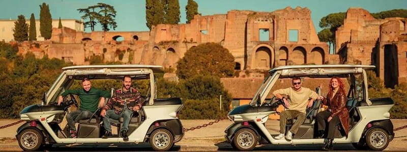 Amazing Sunrise Rome Tour with Private Golf Cart - The Itinerary Breakdown: What You’ll See and Do