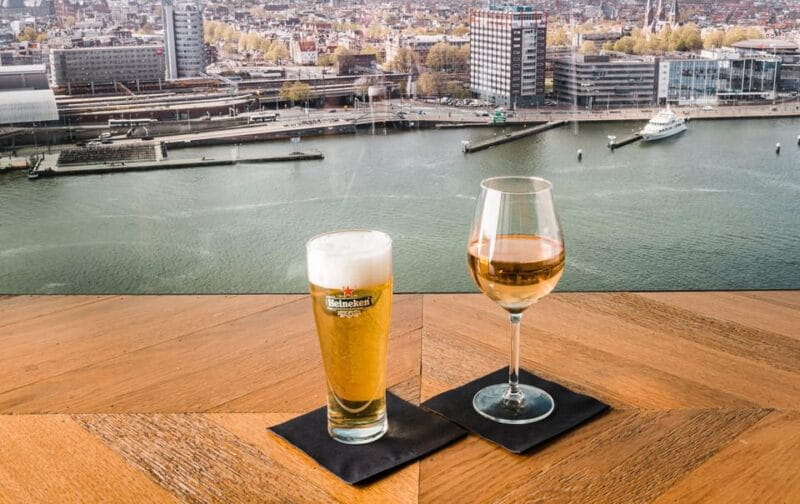 Amsterdam: A'DAM Lookout Entry Ticket with 2 Drinks - Entering the Tower: What to Expect