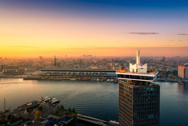 Amsterdam: A'DAM Lookout with Revolving Restaurant Moon - The Observation Deck: Views That Wow