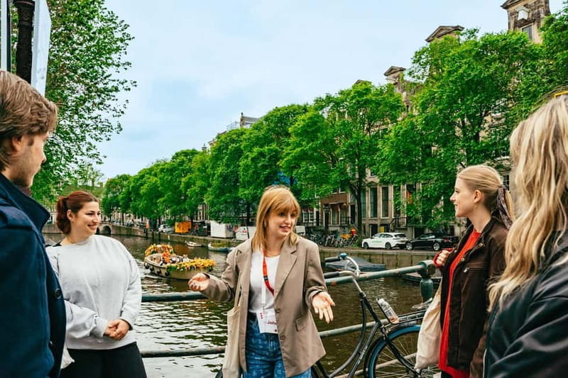 Amsterdam: Cultural Highlights Walking Tour in EN/DE/IT - Key points / Takeaways