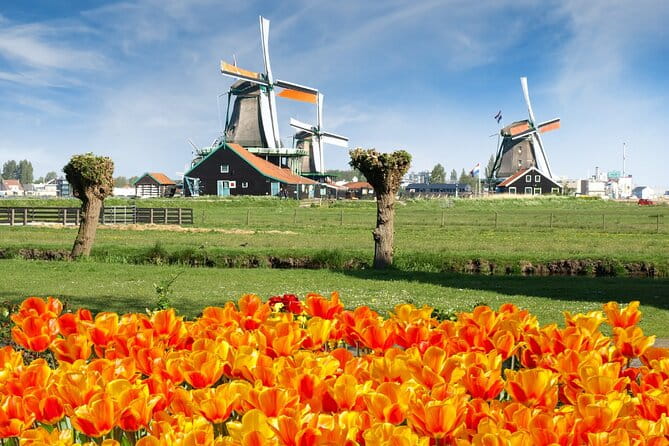 Amsterdam: Day Trip to Keukenhof & Zaanse Schans Windmills - Discovering Zaanse Schans Windmills: The Heart of Dutch Heritage