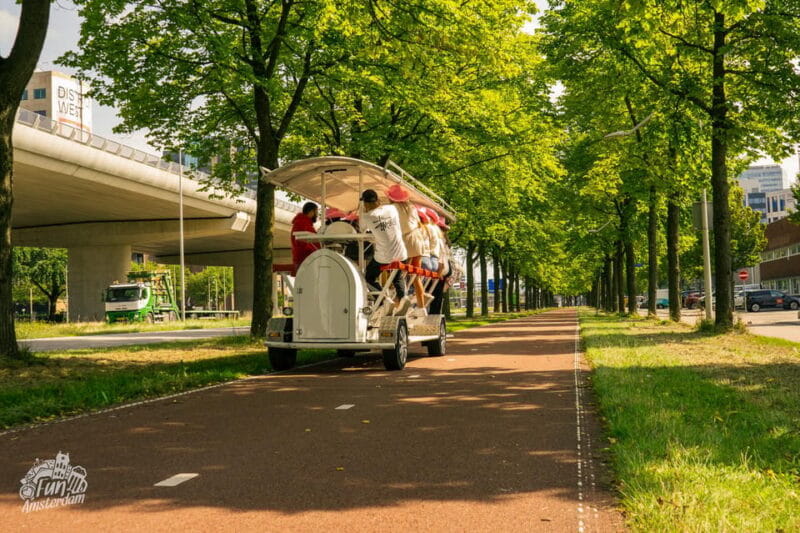 Amsterdam: Dutch Prosecco Party Bike - Price and Logistics: Good Value, Consider the Context