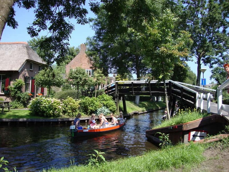 Amsterdam: Live GuideD Giethoorn Boat Tour & Cheese Platter - The Sum Up
