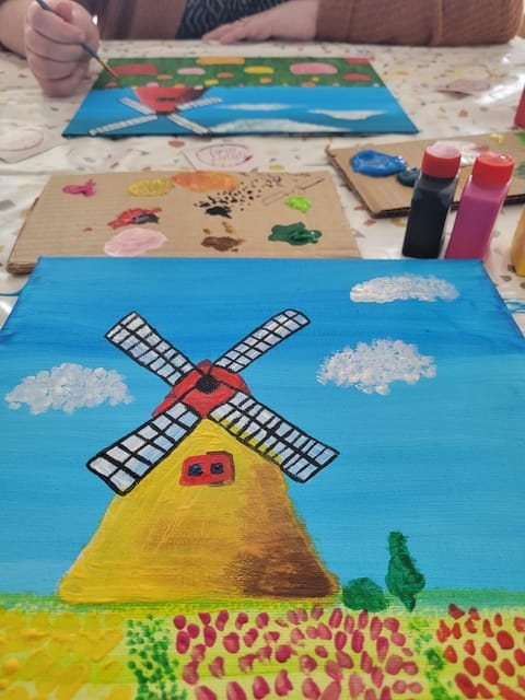 Amsterdam: Paint & Sip Workshop - Paint your Souvenir - Key points / Takeaways