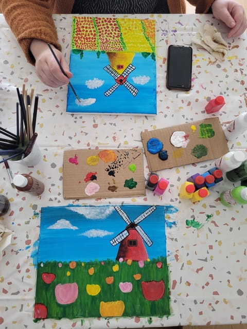 Amsterdam: Paint & Sip Workshop - Paint your Souvenir - The Sum Up