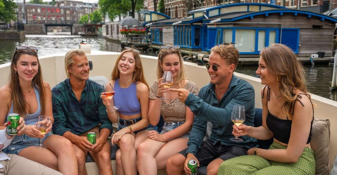 Amsterdam: Red-Light District Pub Crawl and Booze Boat Tour - Details of the Booze Boat Tour