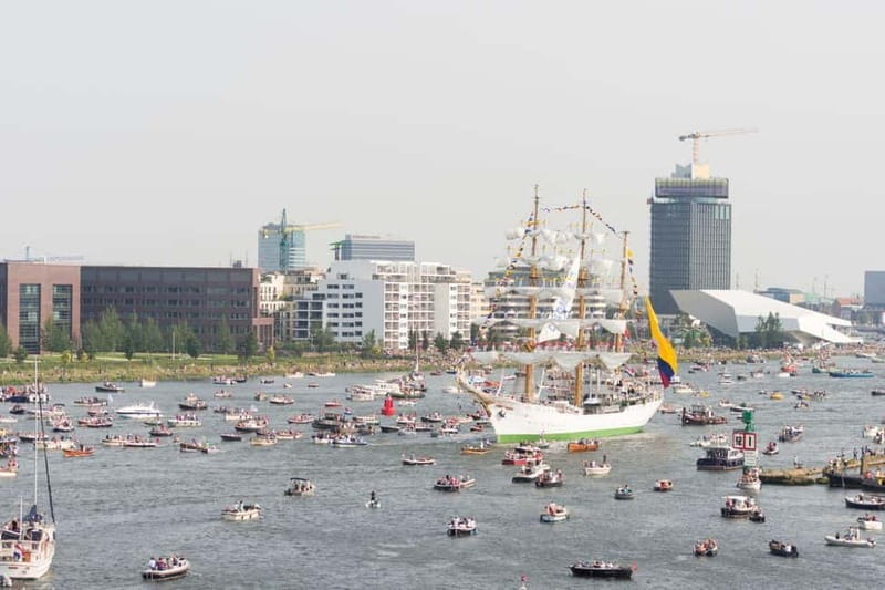 Amsterdam: SAIL 2025 with the Bulldog Boat Smoke cruise - The Itinerary: Focused and Authentic