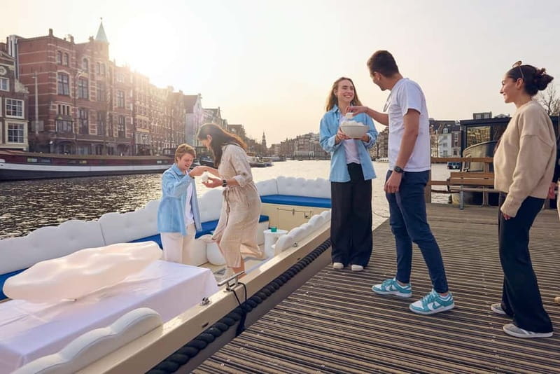 Amsterdam: Smoke Friendly Cannabis Cruise on Covered Boat - Key Points / Takeaways