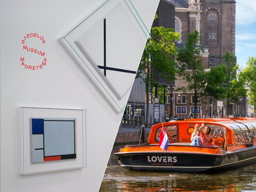 Amsterdam: Stedelijk Museum and 1-Hour Canal Cruise - Notable Artists Showcased