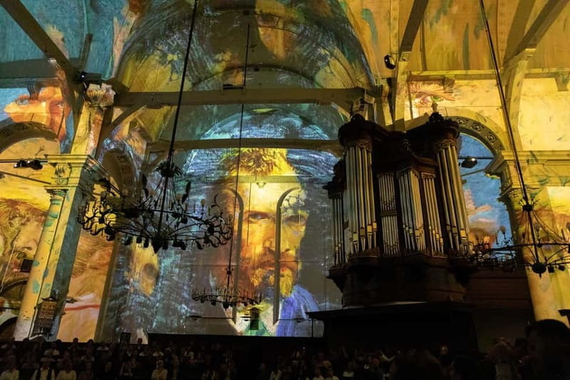 Amsterdam: Van Gogh and Rembrandt Immersive Experience Entry - Entering the Noorderkerk: A Historic Venue for Art in Motion