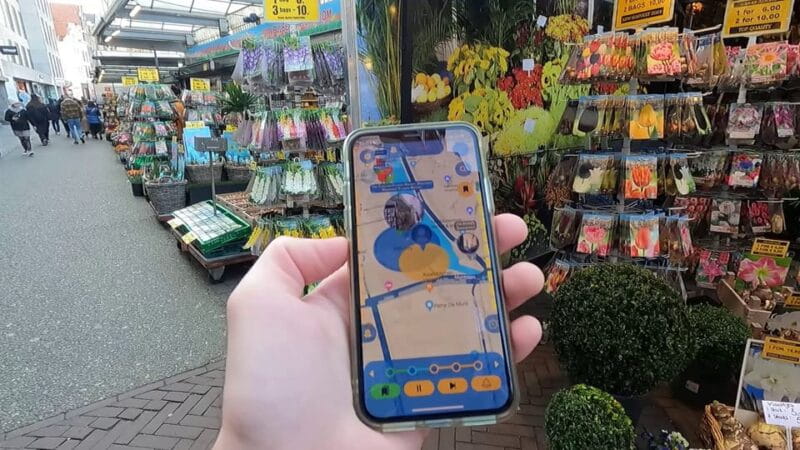 Amsterdam Walking Tour with Smartphone App - Exploring Amsterdam with a Smartphone Supported Walking Tour