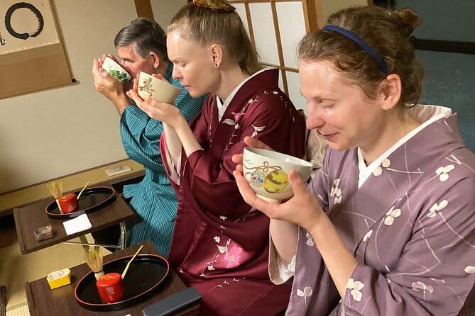 An Amazing Set of Cultural Experience: Kimono, Tea Ceremony and Calligraphy - Flexible Scheduling Options