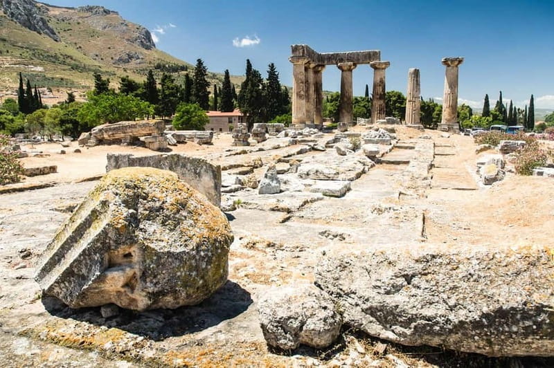 Ancient Corinth & Nafplion One-Day Tour - Walking Through Ancient Corinth: Ruins and Riches
