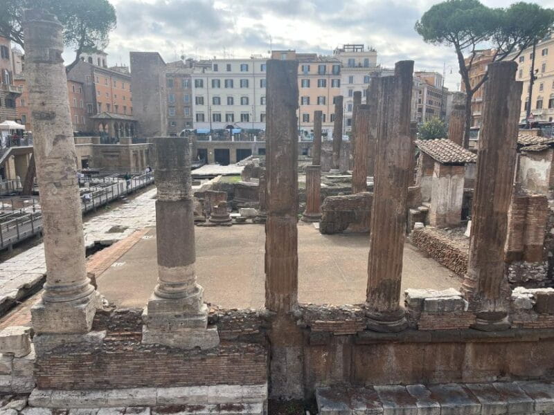Ancient Rome: Archeological area Largo Argentina - Navigating the Logistics and Entry