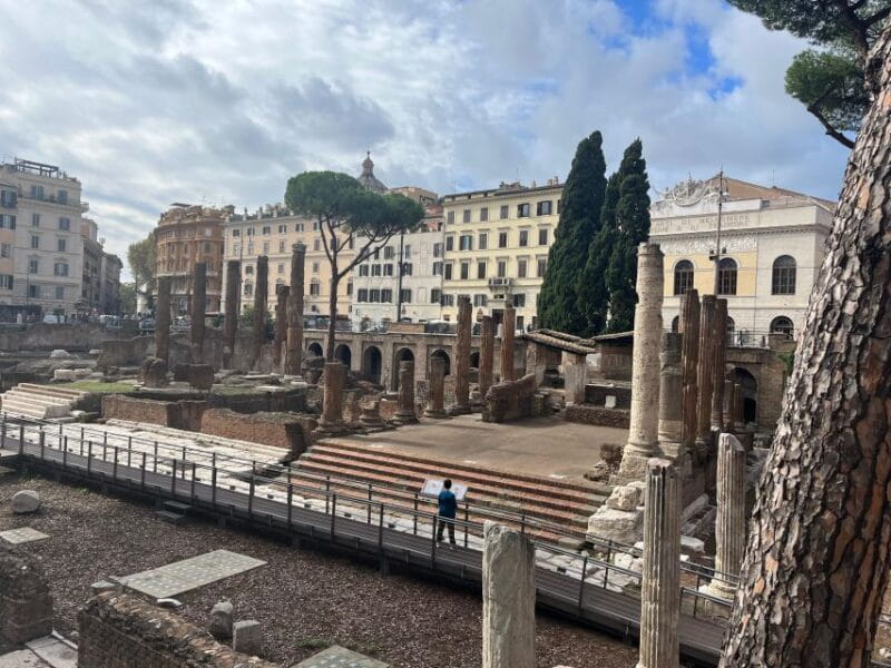 Ancient Rome: Archeological area Largo Argentina - The Multimedia Experience and Self-Guided Tour