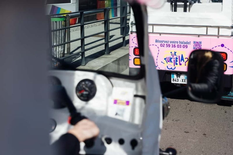 Angers: Street Art ride in an electric Tuk Tuk - Discovering Angers Urban Art Scene from a Unique Perspective