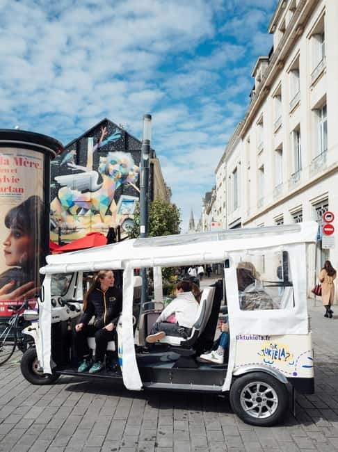 Angers: Street Art ride in an electric Tuk Tuk - Key Points / Takeaways