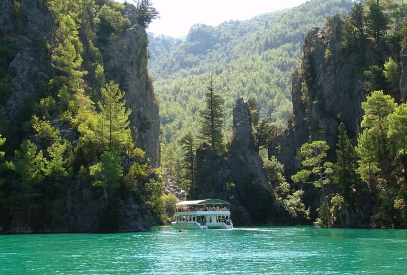 Antalya-Alanya-Side: Green Canyon Boat with Lunch&Transfers - Key points / Takeaways