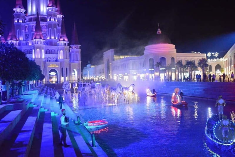 Antalya/Alanya/Side: Land of Legends Show Transfer - Shopping & Strolling at The Land of Legends Avenue