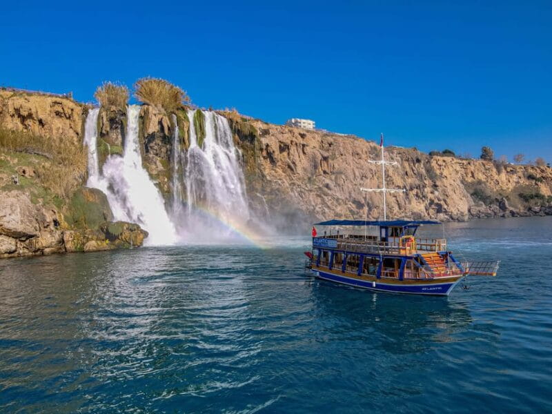 Antalya: Beach & Waterfalls Boat Trip w/ Lunch & Soft Drinks - Key points / Takeaways