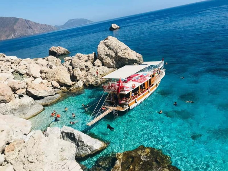 Antalya / Belek / Kemer Suluada Maldiv Yemekli Tekne Turu - The Itinerary Breakdown: What Your Day Looks Like