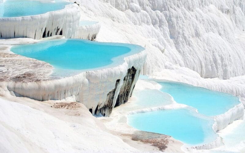 Antalya, Belek, Side, Kemer: Pamukkale Day Trip With Lunch - Exploring Pamukkale: The Natural Marvel