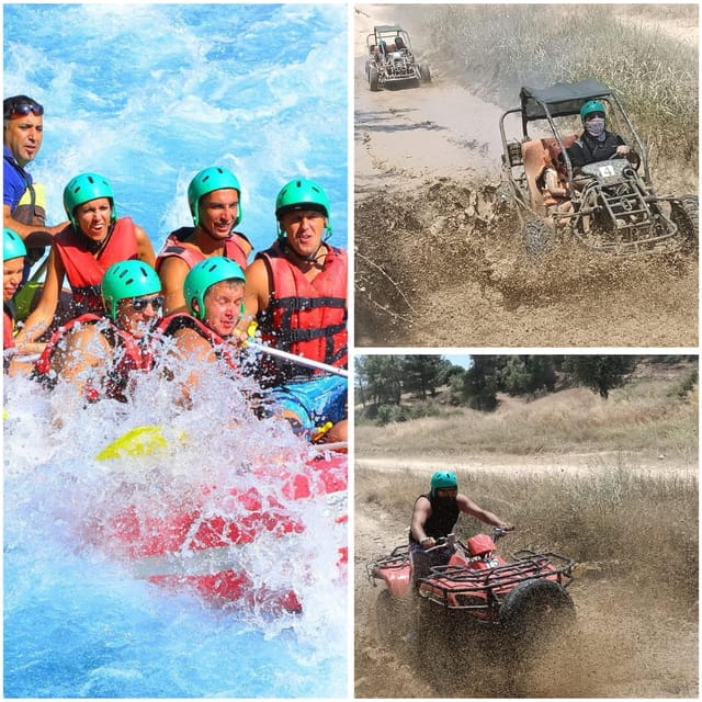 Antalya: Buggy or Quad and Rafting Tour with Lunch - Entering the Heart of Antalya’s Adventure: What this Tour Offers
