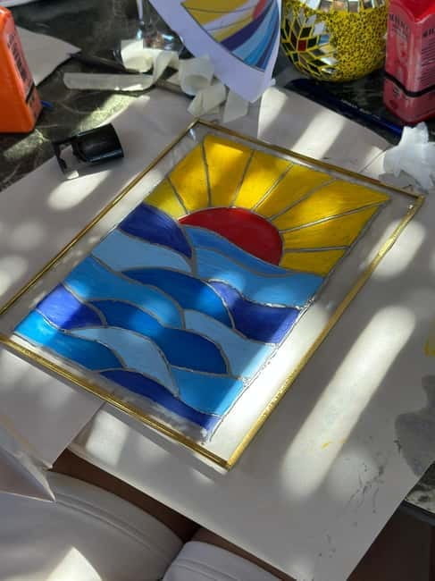 Antalya: Frame Glass Painting Workshop with Turkish Tea - An In-Depth Look at the Glass Painting Workshop Experience