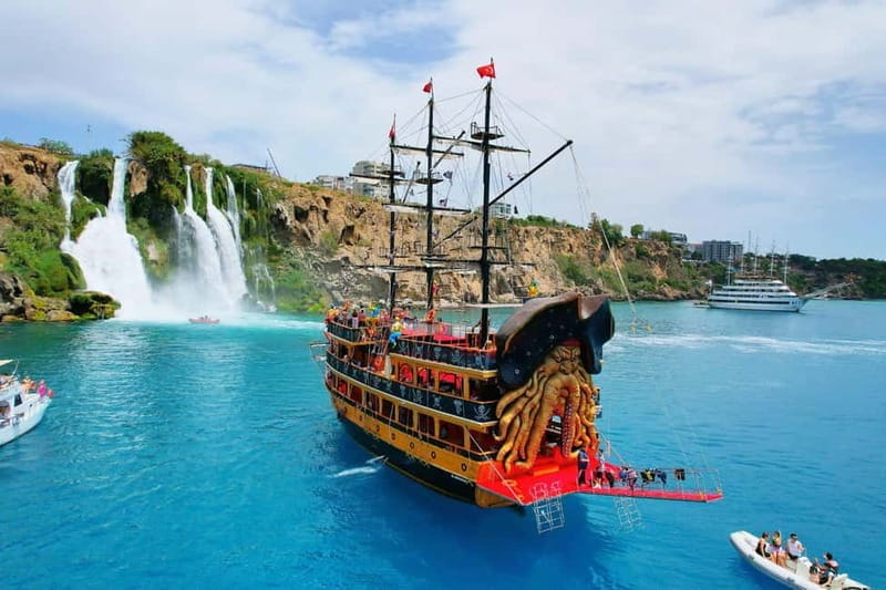 Antalya: Full-Day Lara Pirate Boat Trip w/Lunch and Transfer - Key points / Takeaways