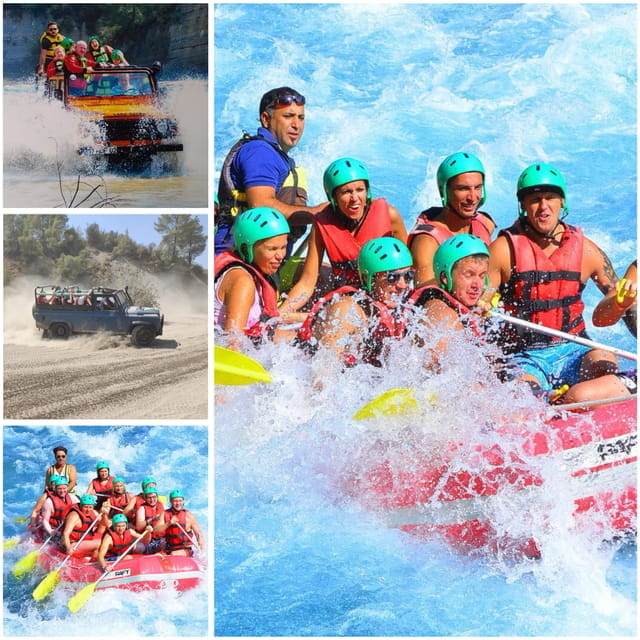 Antalya: Jeep Safari,Rafting,Canyon Visit with Lunch - Exploring the Best of Antalyas Adventure Tour