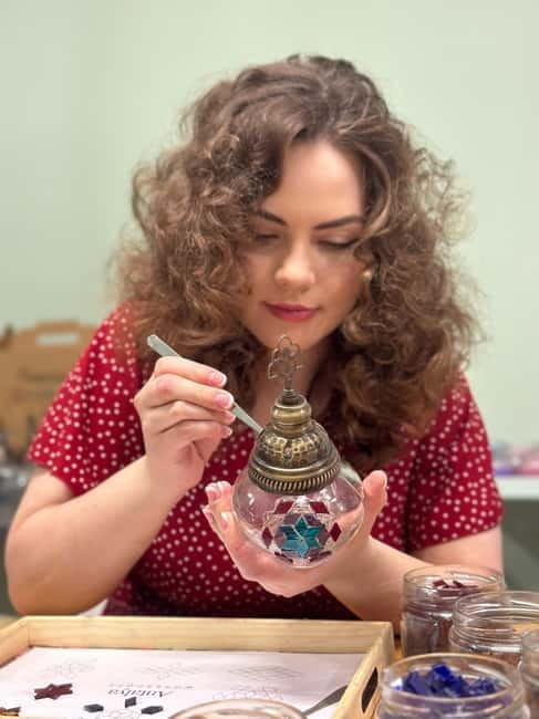 Antalya Old Town: Traditional Mosaic Lamp or Candle Workshop - An in-depth look at the mosaic lamp workshop in Antalya’s Old Town