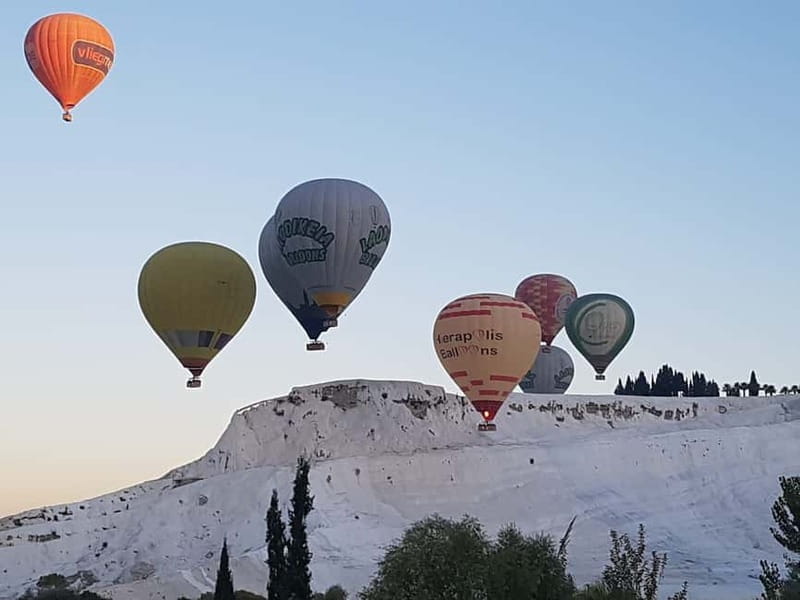 Antalya: Pamukkale Tour with Hot Air Balloon and Lunch - Exploring Hierapolis and Pamukkale’s Natural Pools