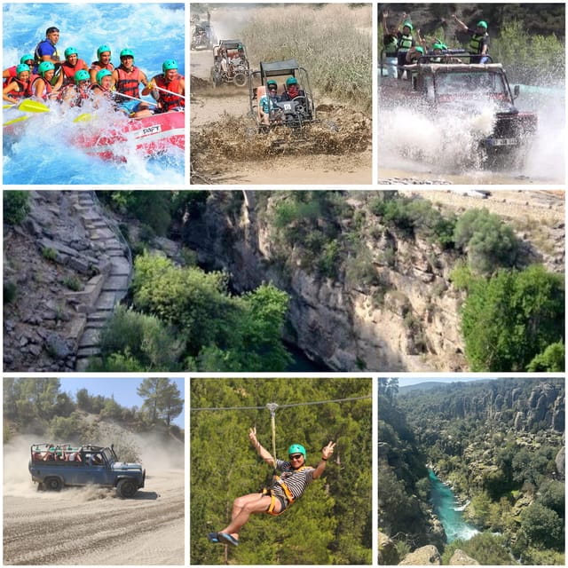 Antalya: Rafting Jeep Buggy&Quad Safari zipline canyon visit - Diving into the Details of Antalyas Adventure Tour
