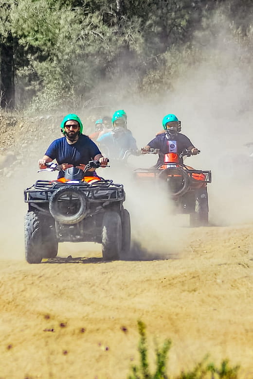 Antalya: Ziplining, Rafting, Jeep Tour & Quad Safari w/Lunch - Itinerary Breakdown: From River to Mountain Trails