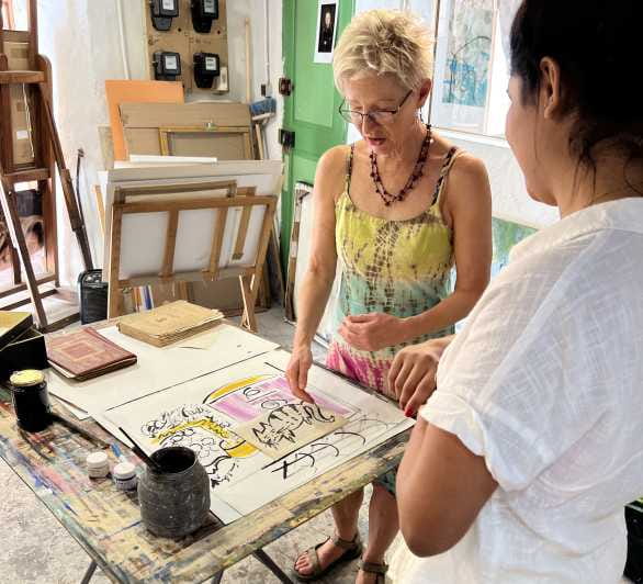 Antibes: make your art souvenir with a Local Artist - Who Will Love This Experience?