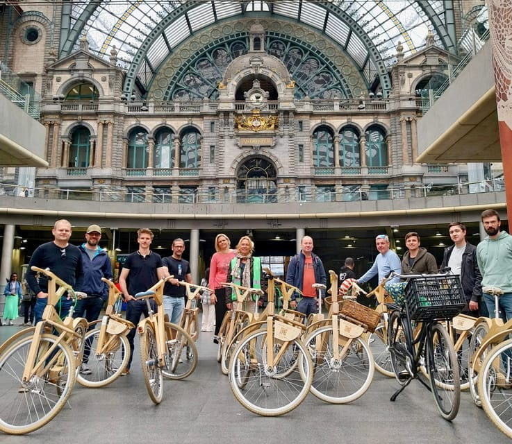 Antwerp: The Big 5 City Highlights by Wooden Bike - Starting Location and Key Stops