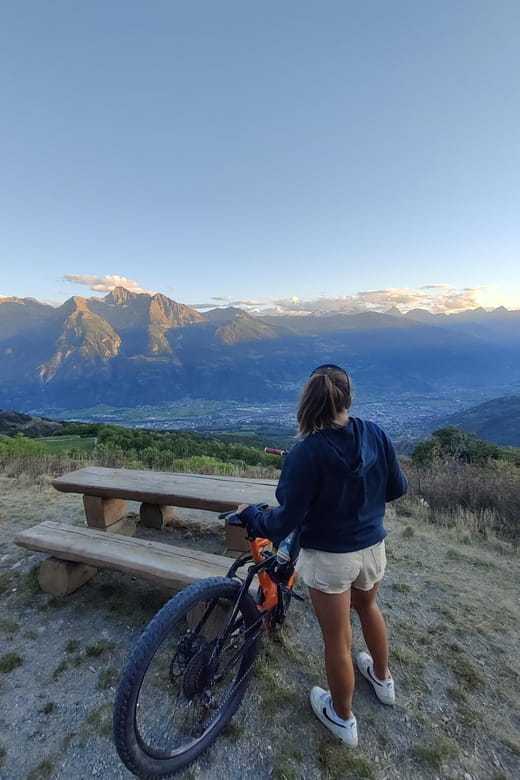Aosta: E-bike full suspension day rental - The Routes: Views and Variety