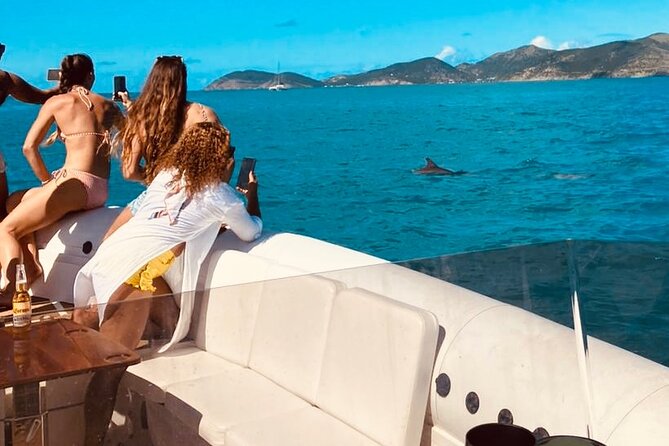 Apotheoseas BVI Boat Charter 38ft, Full Day / Half Day Trips - Group Size and Privacy