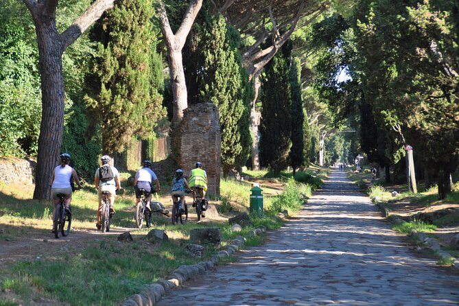 Appian Way, Catacombs and Aqueducts Park Tour With Top E-Bike - Tour Inclusions and Exclusions