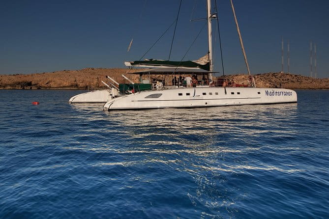 Aqua Catamaran Cruise from Protaras - Enjoying the Cruise from Green Bay Jetty