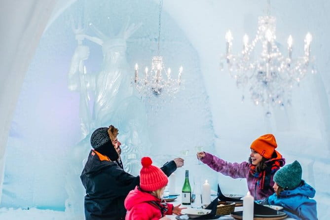 Arctic Snowcastle with Dinner in Ice Restaurant - Key Points