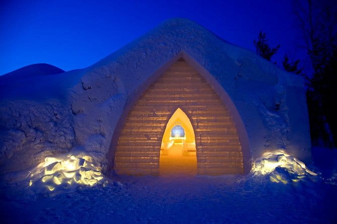 Arctic Snowcastle with Dinner in Ice Restaurant - Frequently Asked Questions