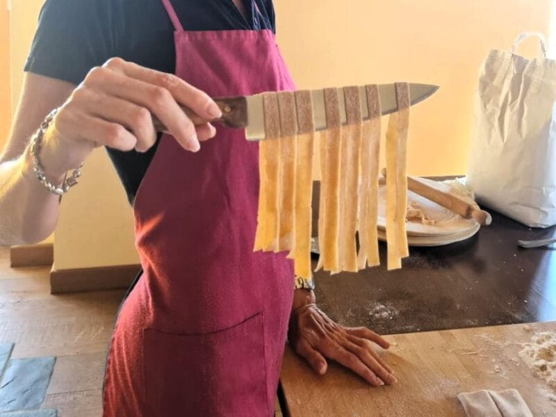 Arezzo: pasta e tiramisù cooking class organic Tuscan farm - The Scenic Lunch and Genuine Hospitality